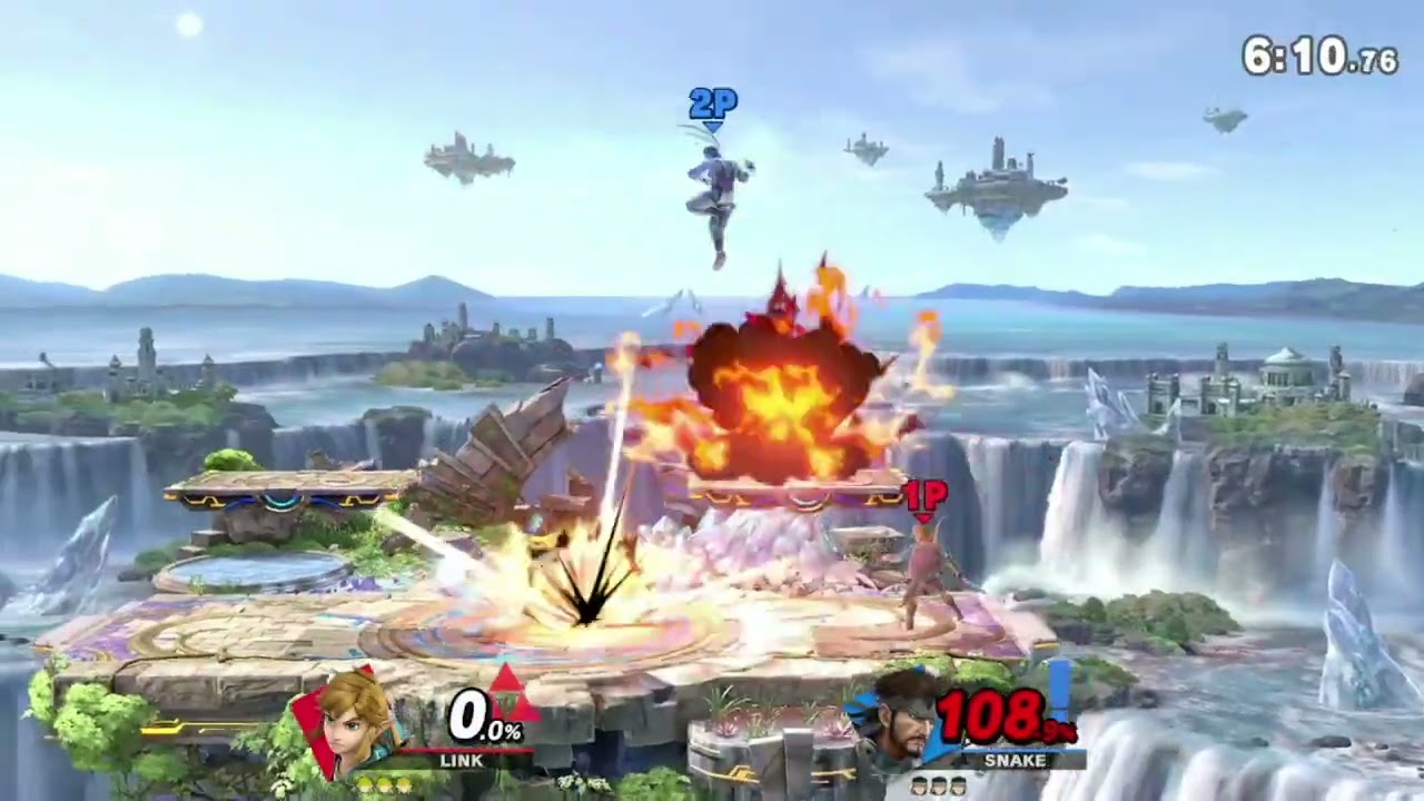 スマブラSP　対スネークについて語る　リンク　VIPマッチ
