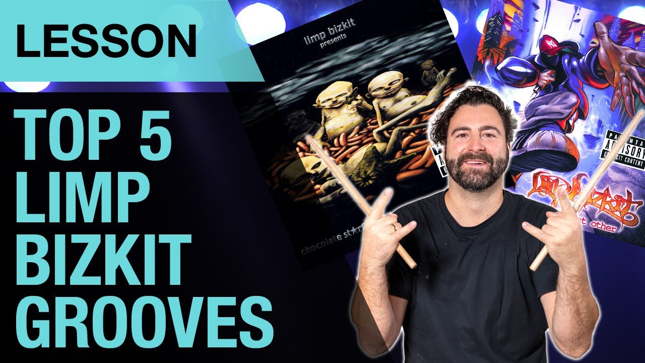 Top 5 Limp Bizkit Drum Grooves | John Otto | Lesson