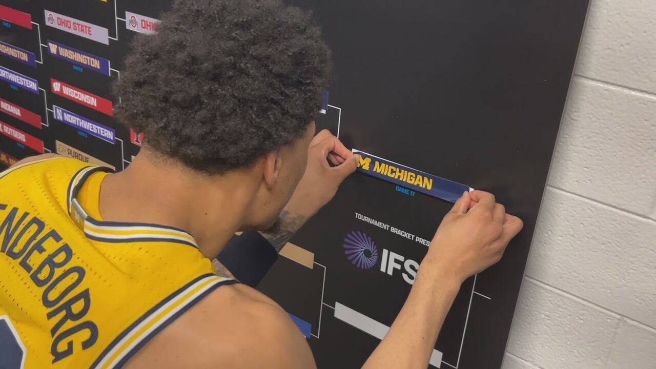 Yaxel Lendeborg sends Michigan to BTT CHAMPIONSHIP with game-winning shot