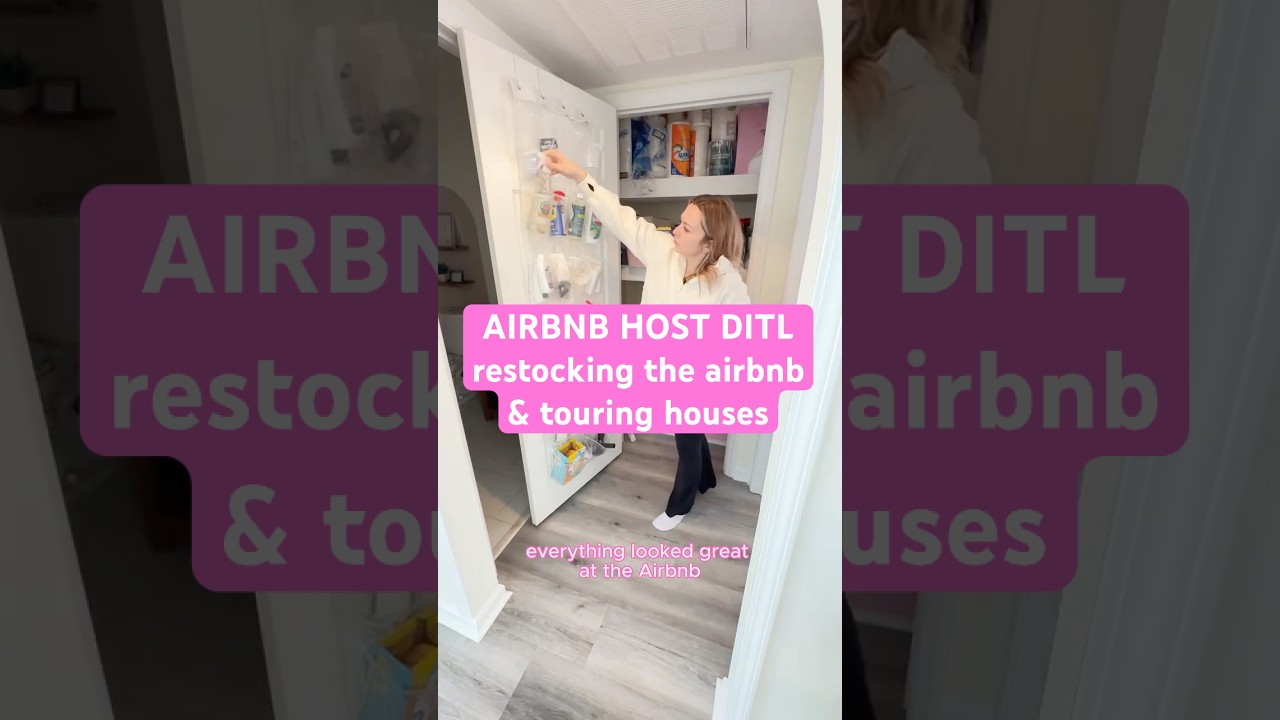 Пополнение запасов Airbnb и гастроли на днях открытых дверей: хозяин DITL