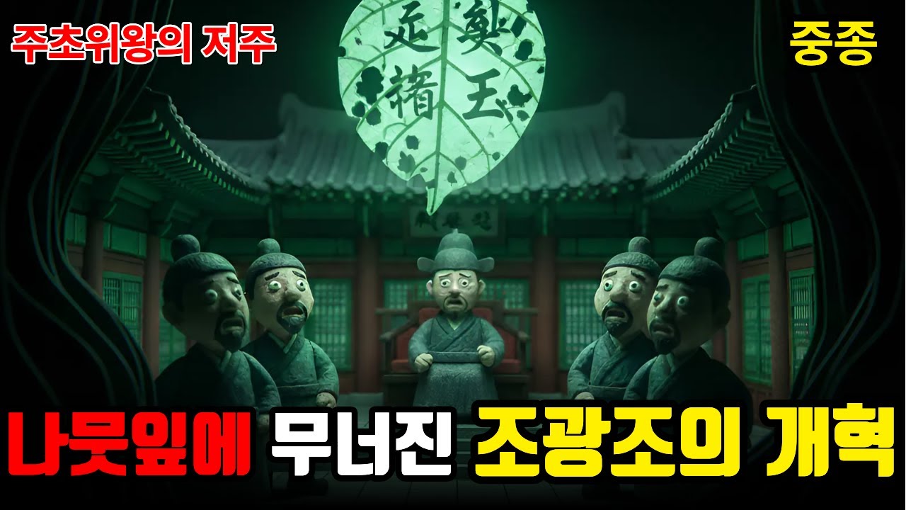 나뭇잎 하나가 개혁을 죽였다 | 중종과 기묘사화, 주초위왕의 저주