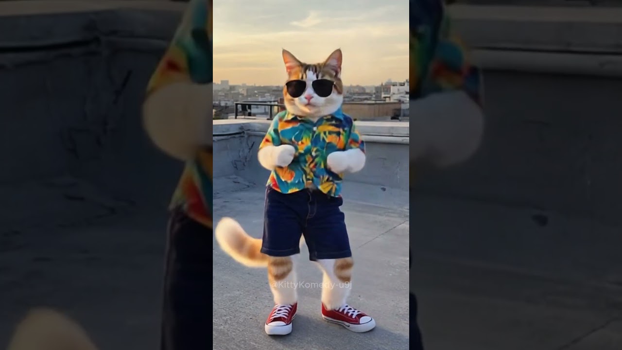 Disco Cat in the House! 🪩