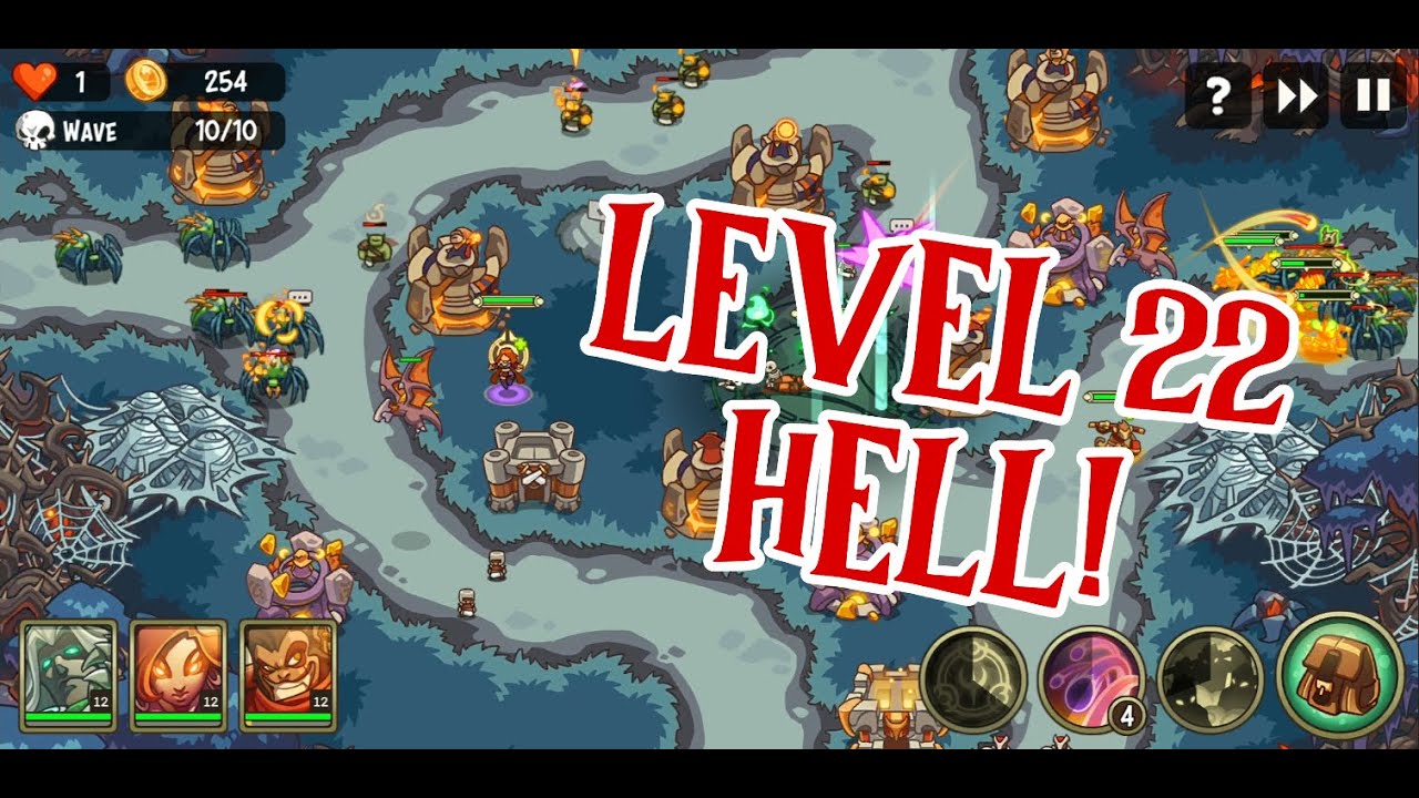 Empire Warriors TD - Level 22 Hell with Cheap Heroes