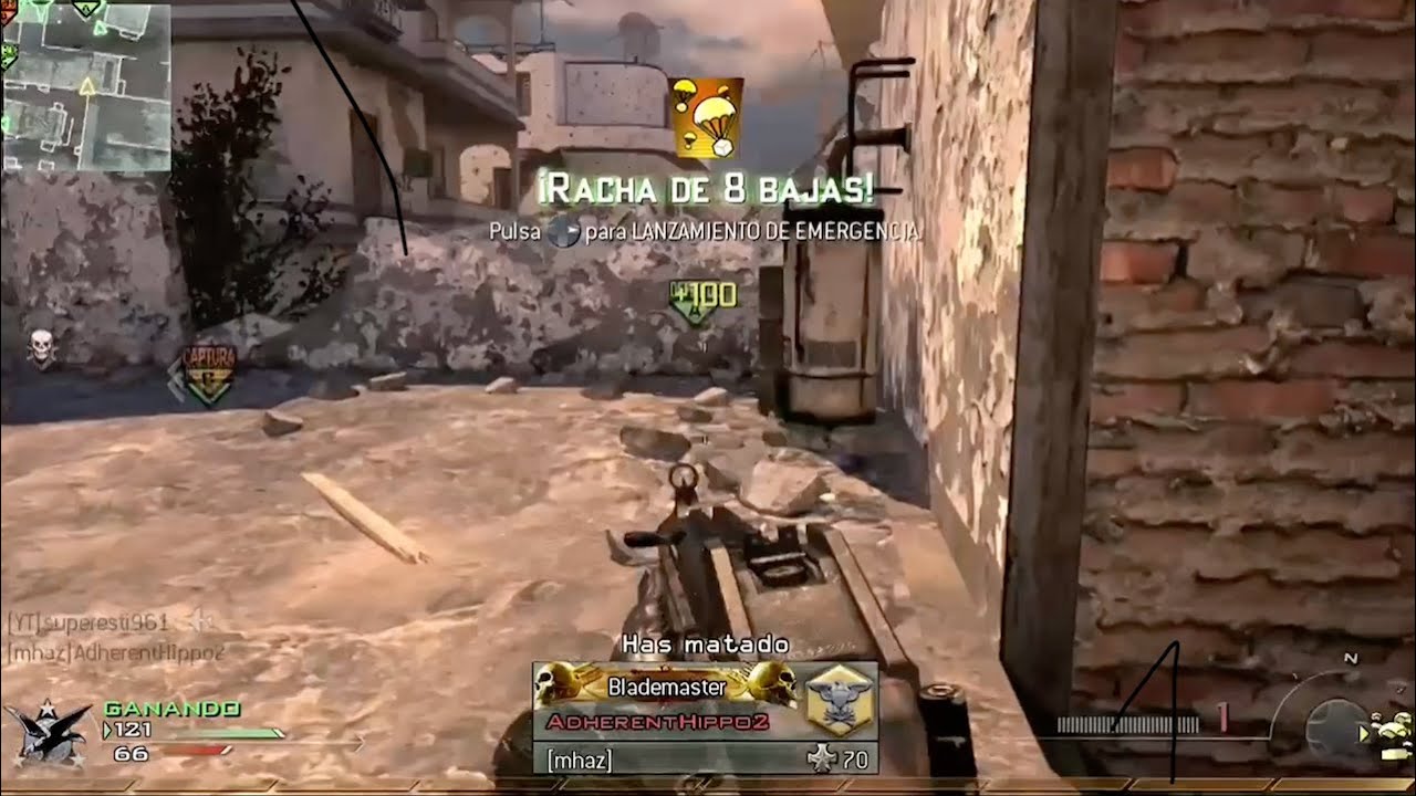 This was the Emergency Airdrop from MW2