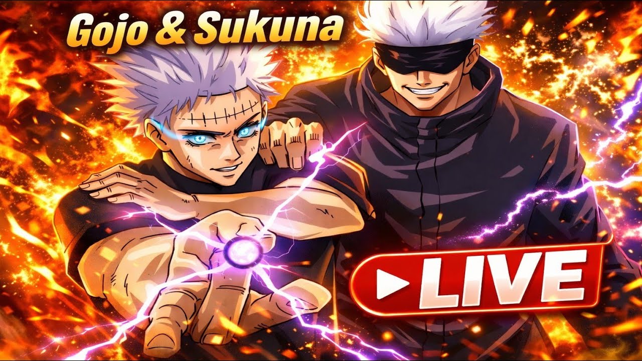 🔥 GOJO vs SUKUNA 😈 | Free Fire LIVE 🔴