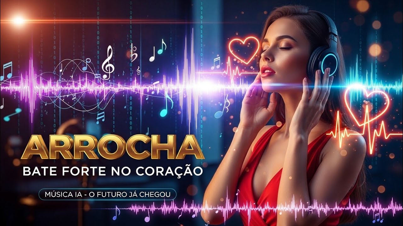 Arrocha bate forte no coração musica IA o futuro já chegou