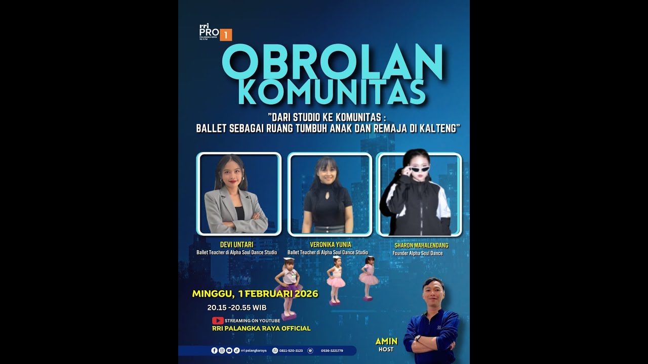 OBROLAN KOMUNITAS, MINGGU 1 FEBRUARI 2026
