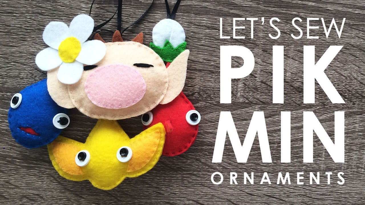 Давайте шить: украшения пикмин