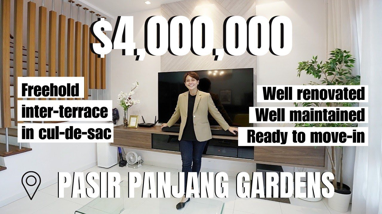 Pasir Panjang Gardens: Freehold Inter-Terrace Well Renovated Well Maintained Ready To Move In