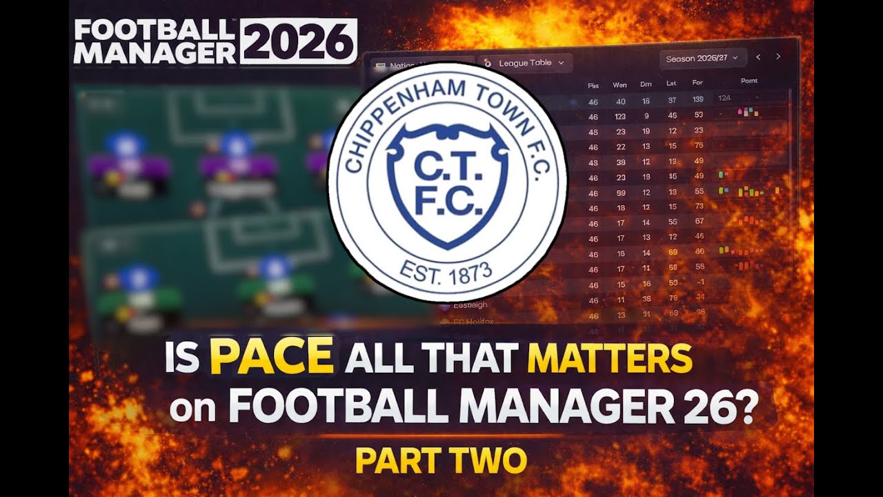 Is Pace All That Matters on Football Manager 26? Part Two