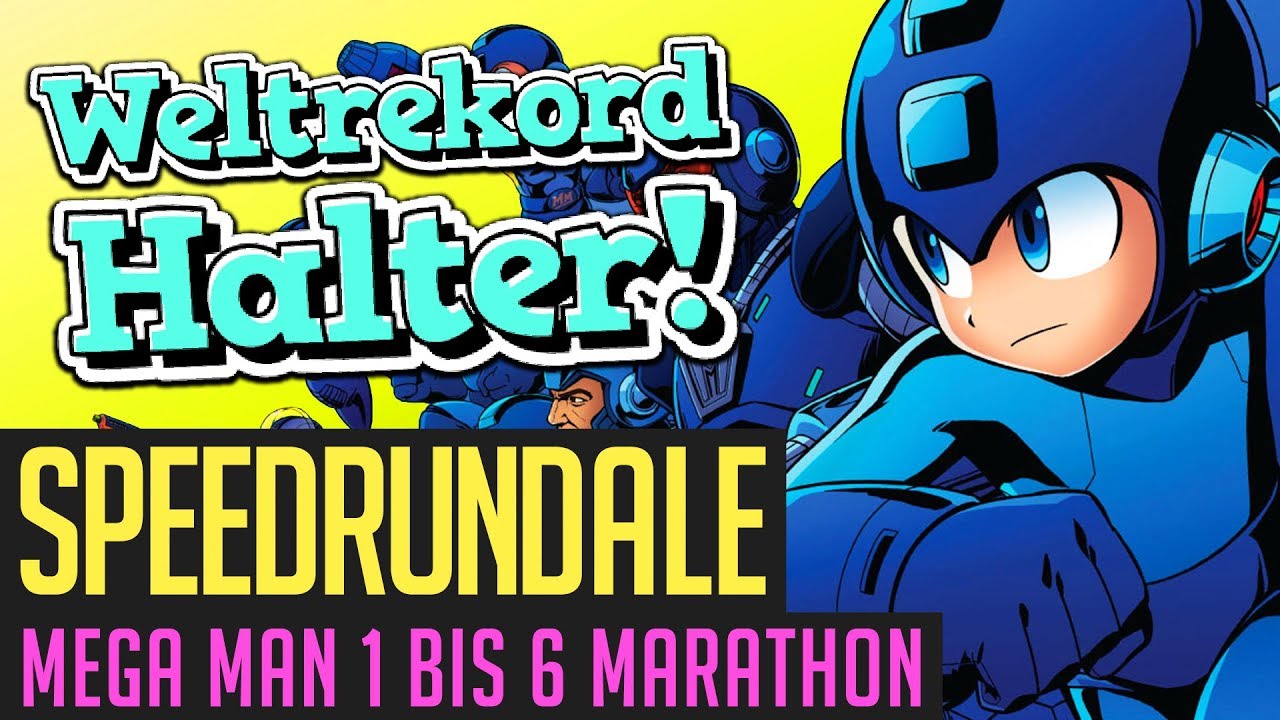 Mega Man 1 bis 6 (Any%) Marathon-Speedrun in 
