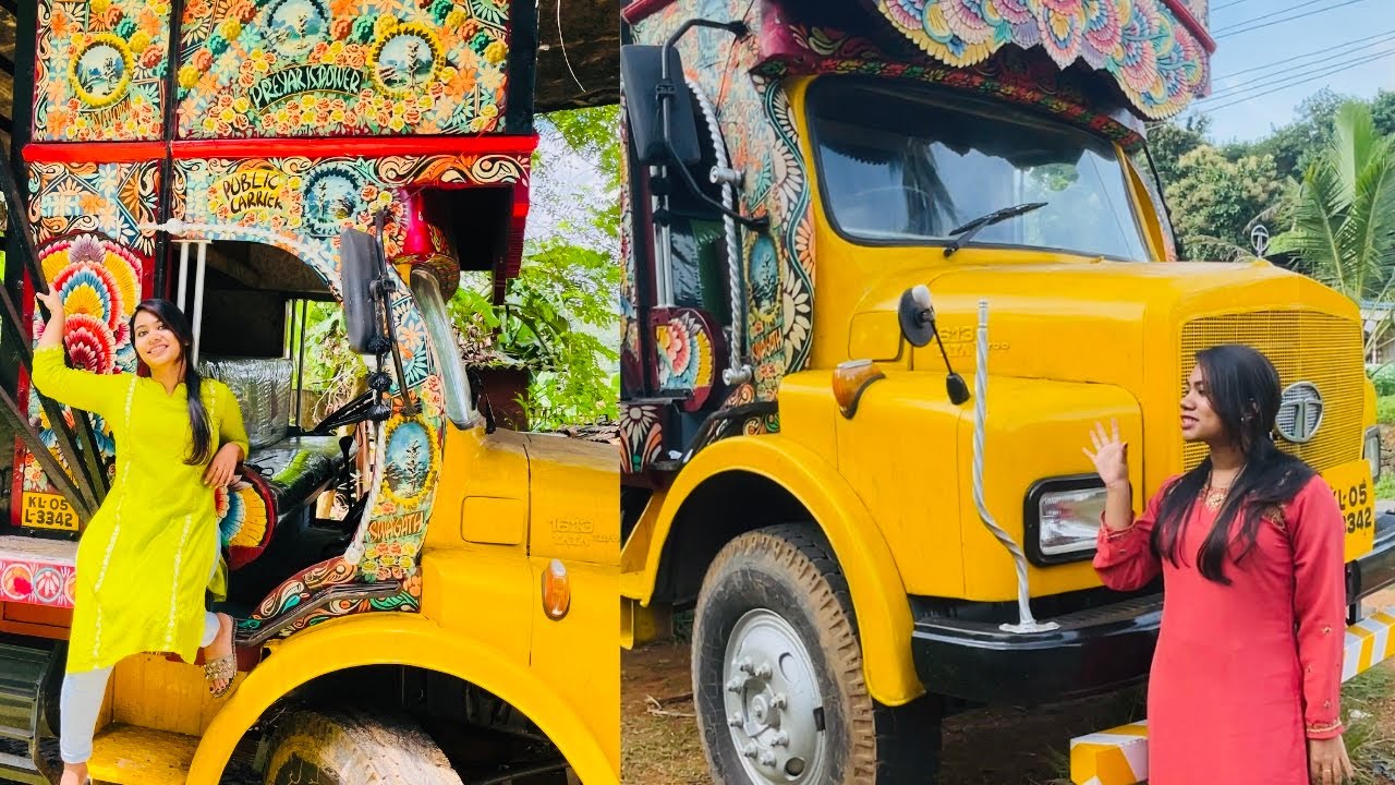 Tata Se 1613… കേരളത്തിന്‌ swantham THADI LORRY… lady driver.. malayalam