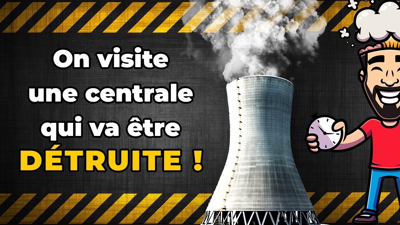 Visite privée d'une centrale à charbon qui va être détruite !