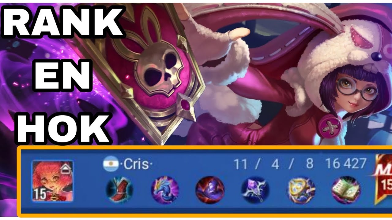 JUGANDO CON ANGELA EN RANK. HONOR OF KING