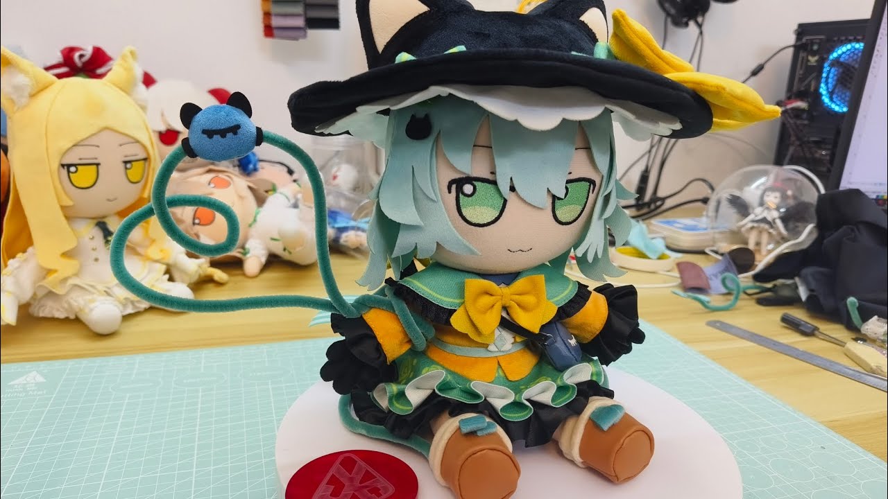 这是我目前制作最难的古明地恋，猫猫恋恋。The ultimate exquisite doll Komeiji Koishi