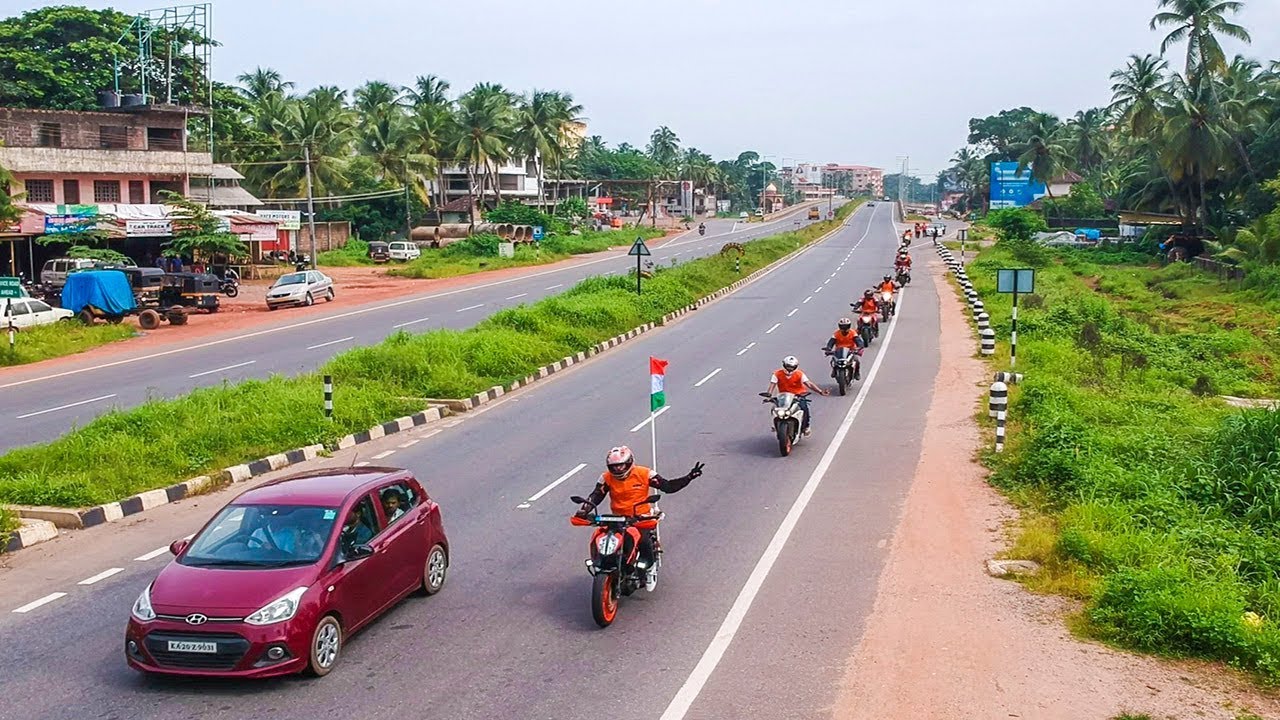 KTM Manipal Independence Day Ride 2017 || Sasihithlu Beach