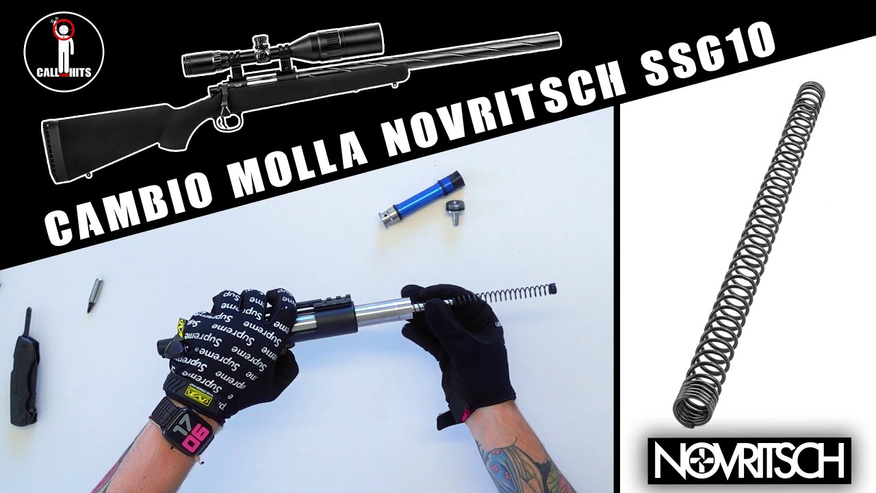 CAMBIO MOLLA FUCILE DI PRECISIONE NOVRITSCH SSG10 - AIRSOFT CUSTOM