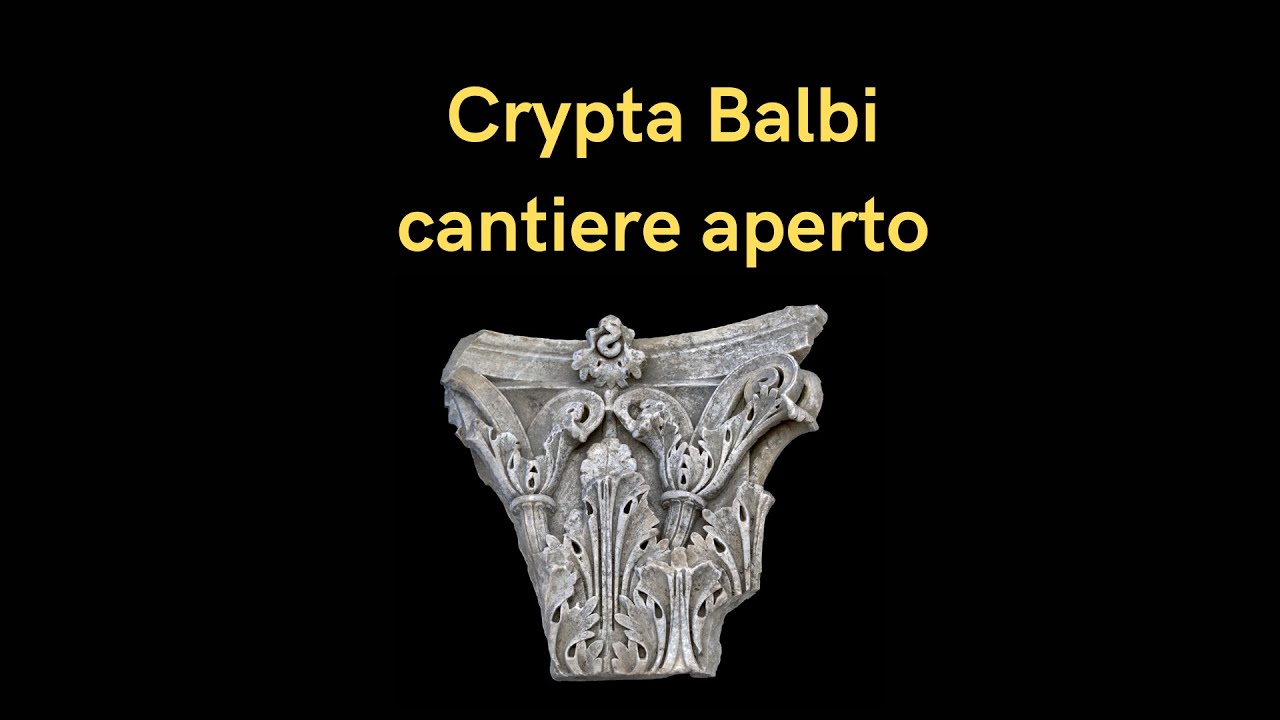 Crypta Balbi: cantiere aperto