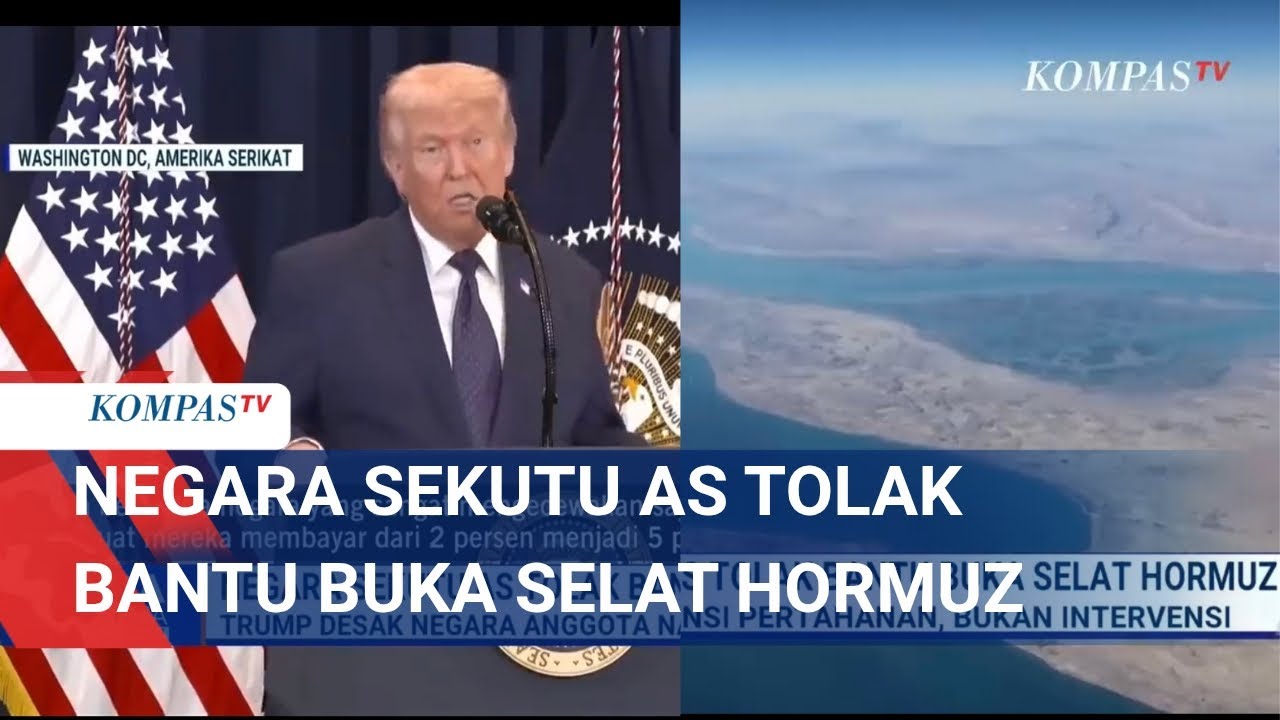 Kala Trump Ancam NATO Jika Tak Bantu Buka Selat Hormuz