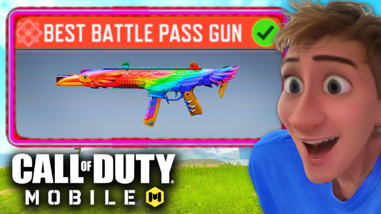 *НОВОЕ* ЛУЧШЕЕ ОРУЖИЕ БОЕВОГО ПРОПУСКА В COD MOBILE 😍 (СЕЗОН 4)