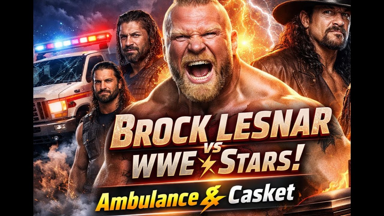 Brock Lesnar Ambulance Match Challenge 🚑🔥 | WWE2K25