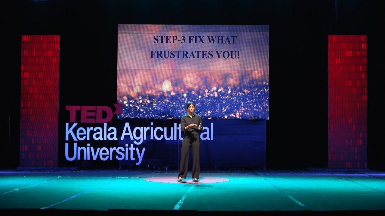 Five Ingredient Recipe to Finding Your Light | Sanjana George | TEDxKerala Agricultural University