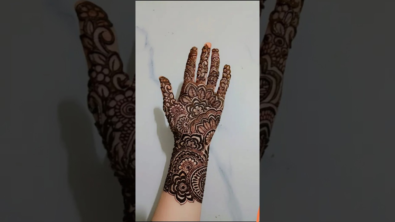 Never skip this beautiful mehandi design || Saniya's mehandi world Live Stream