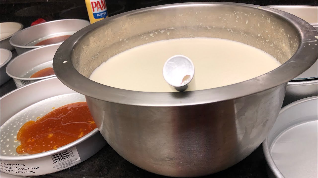 Decoración PASTEL PARA 200 PERSONAS! TODO RELLENO DE FLAN Cuanto cobre? y medidas de moldes