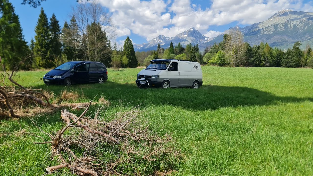 VANLIFE W T4 SYNCRO I SEACIE ALHAMBRA. MAJÓWKA W SŁOWACJI. CZ 2.