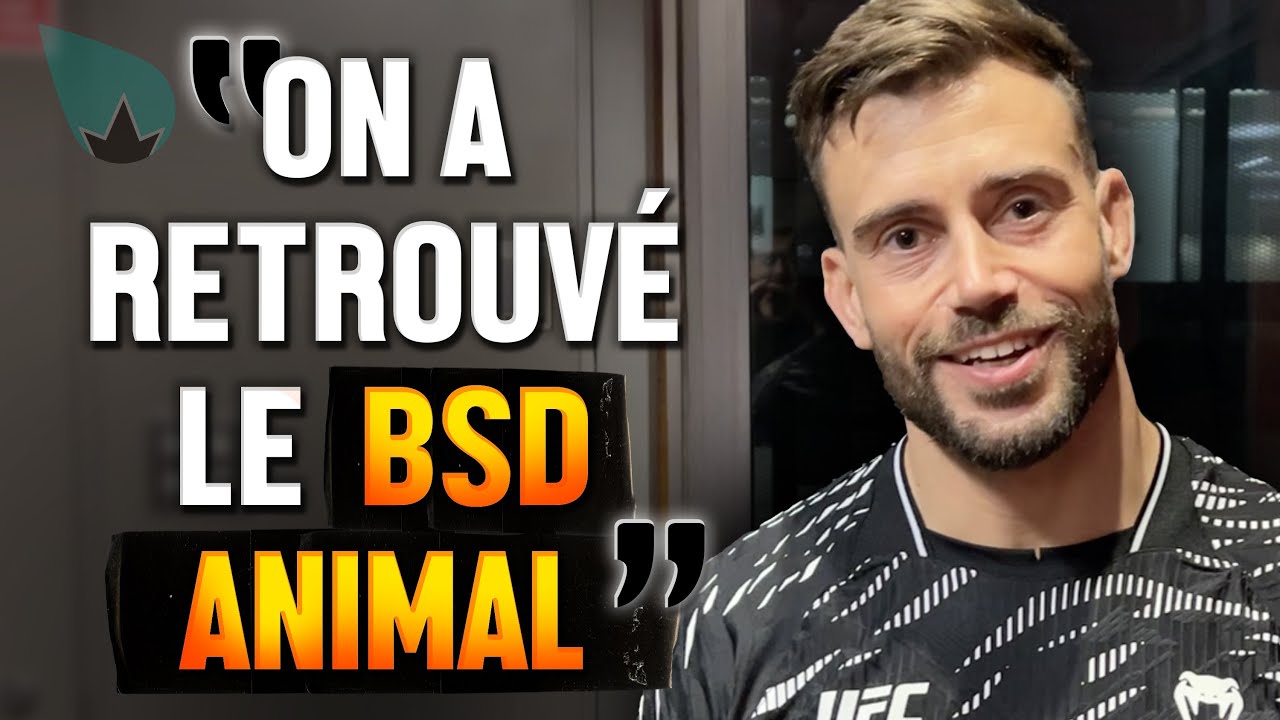 Nicolas Ott réagit à la victoire de Benoit St-Denis