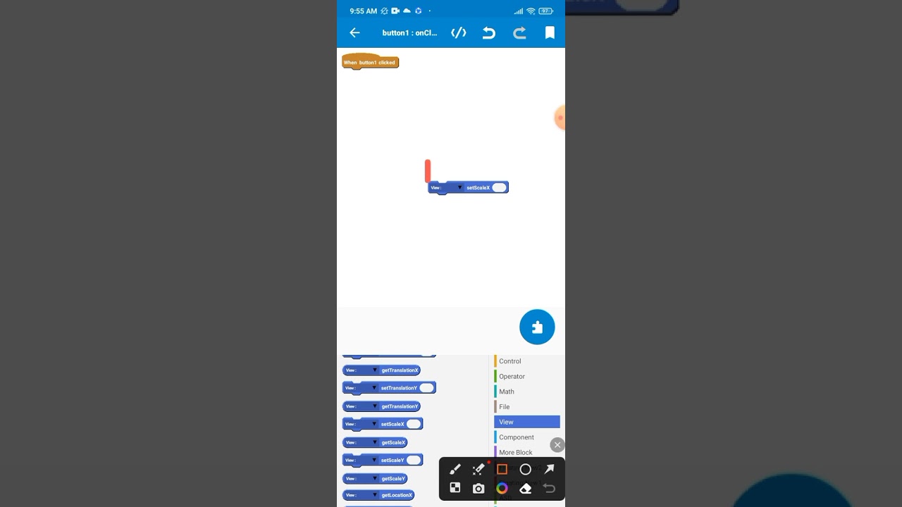 Button Click Effect 3 In #Sketchware_Pro