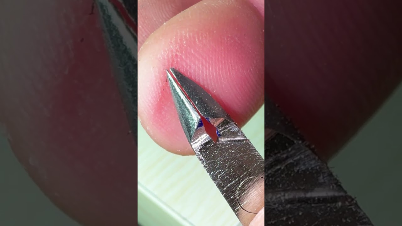 COMO AMOLAR ALICATE DE UNHAS COM UMA LIMA CHATA