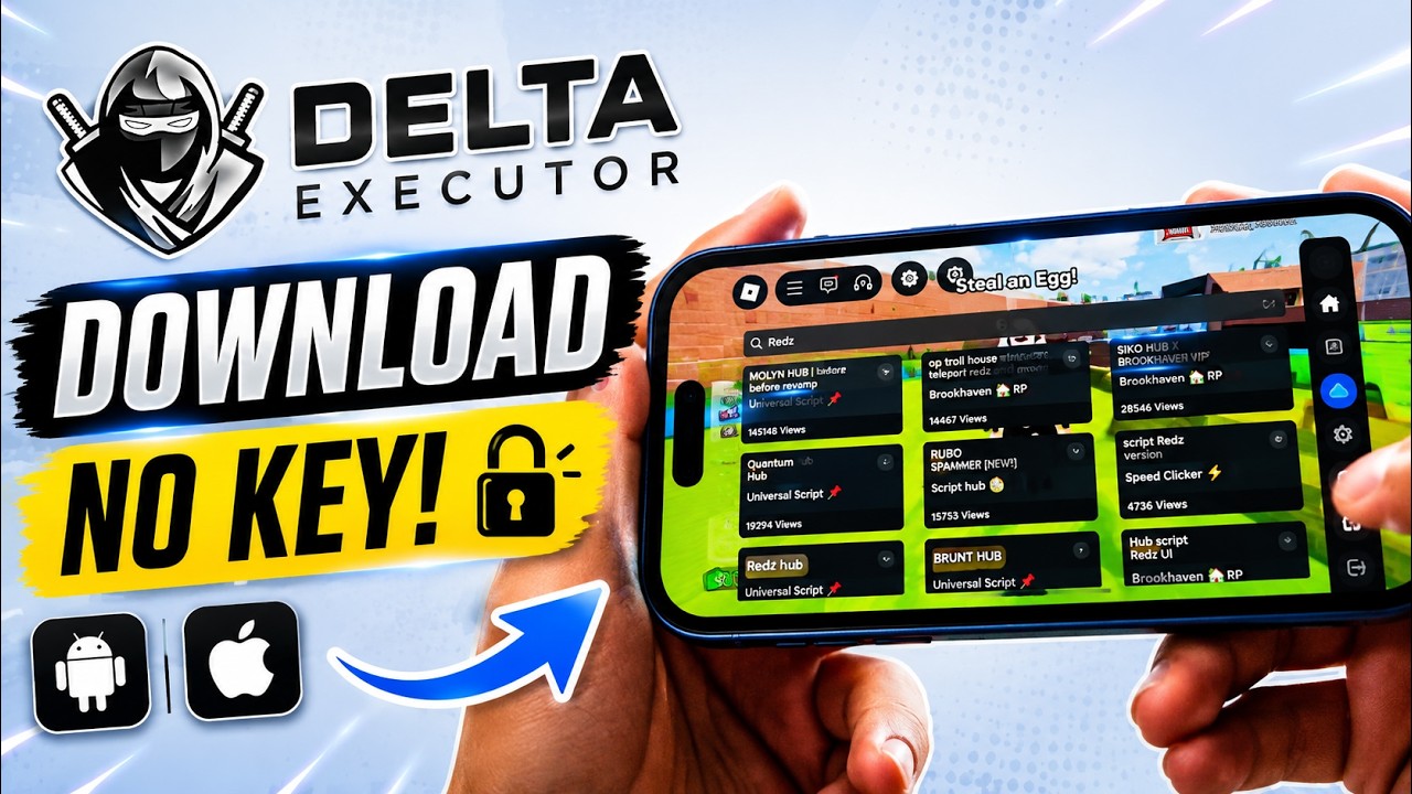 Delta Executor DOWNLOAD (NO KEY) - Delta Executor Mobile iOS/Android Latest Tutorial