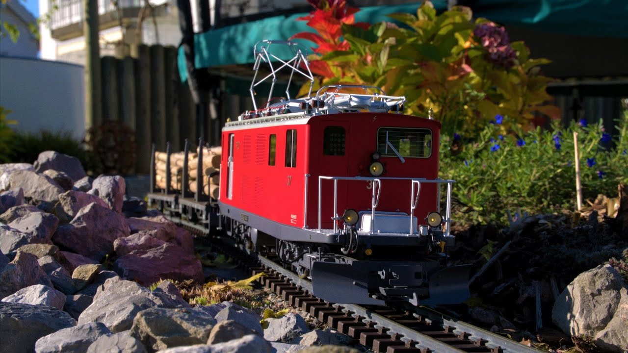 Herbstfahrt mit der Kiss FO HGe 4/4I l RHB LGB