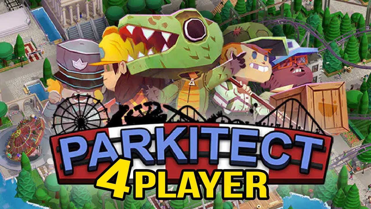 SCI-FI Land! - Parkitect (4 Person Co-Op!) #1