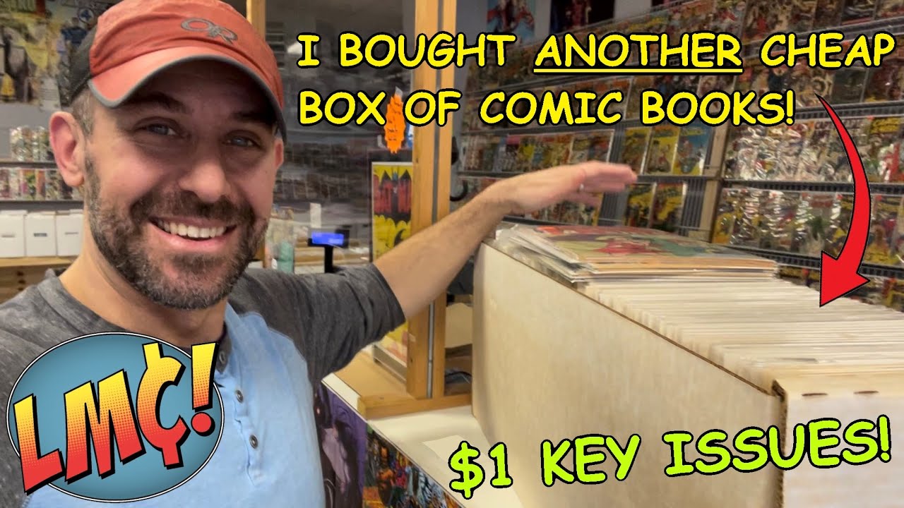 I Bought ANOTHER Cheap Long Box and Completed a 2024 Comic Collecting Goal!