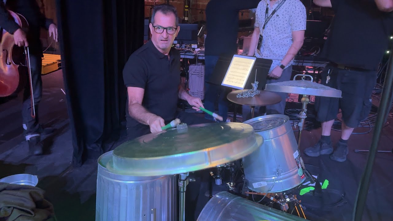 Trashy drumset