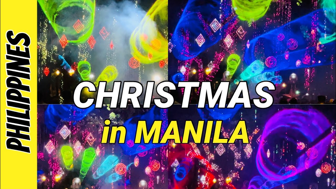 INSANE CHRISTMAS LIGHT SHOW in MANILA at AYALA TRIANGLE GARDENS 2022 | FULL SHOW 2022