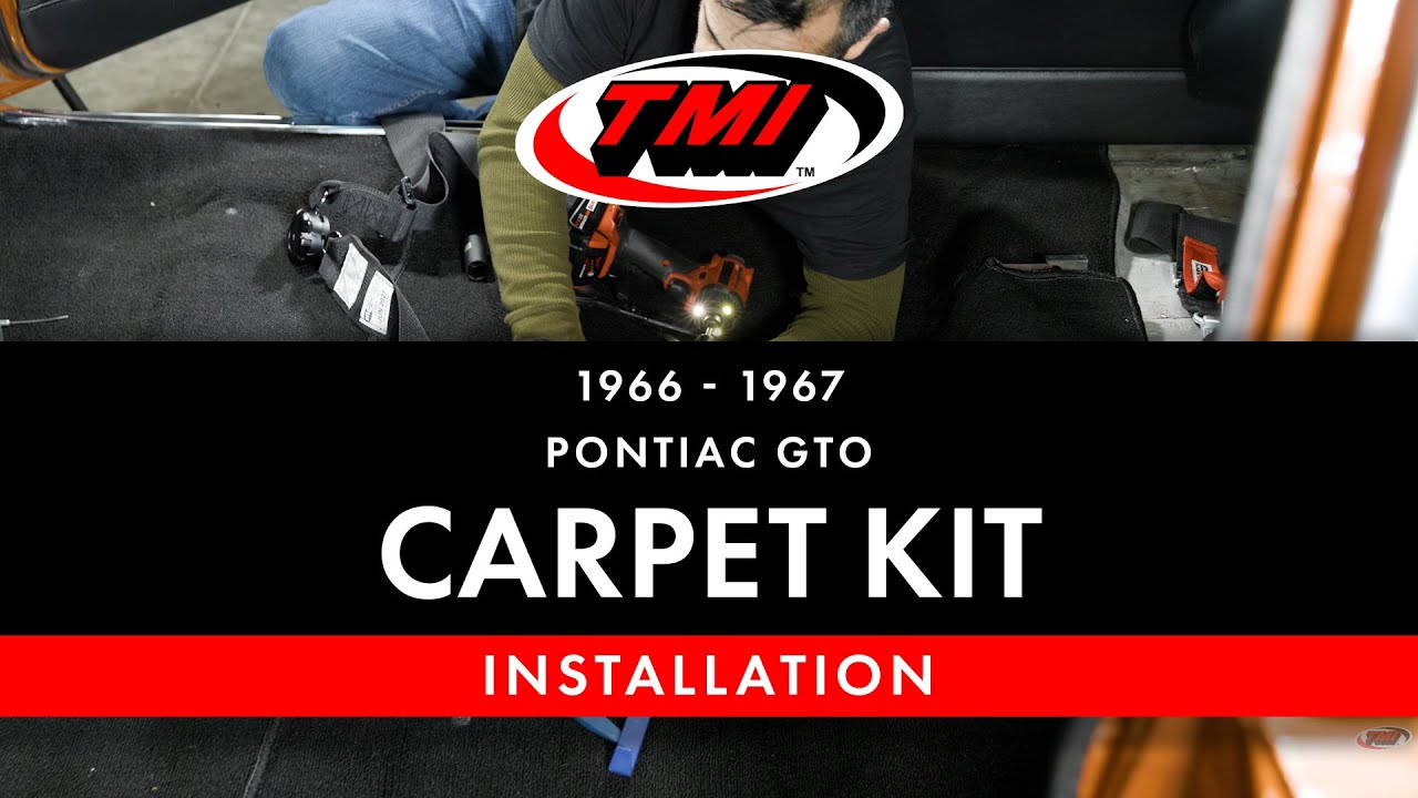 1966-67 Pontiac GTO Carpet Kit Installation | TMI Products