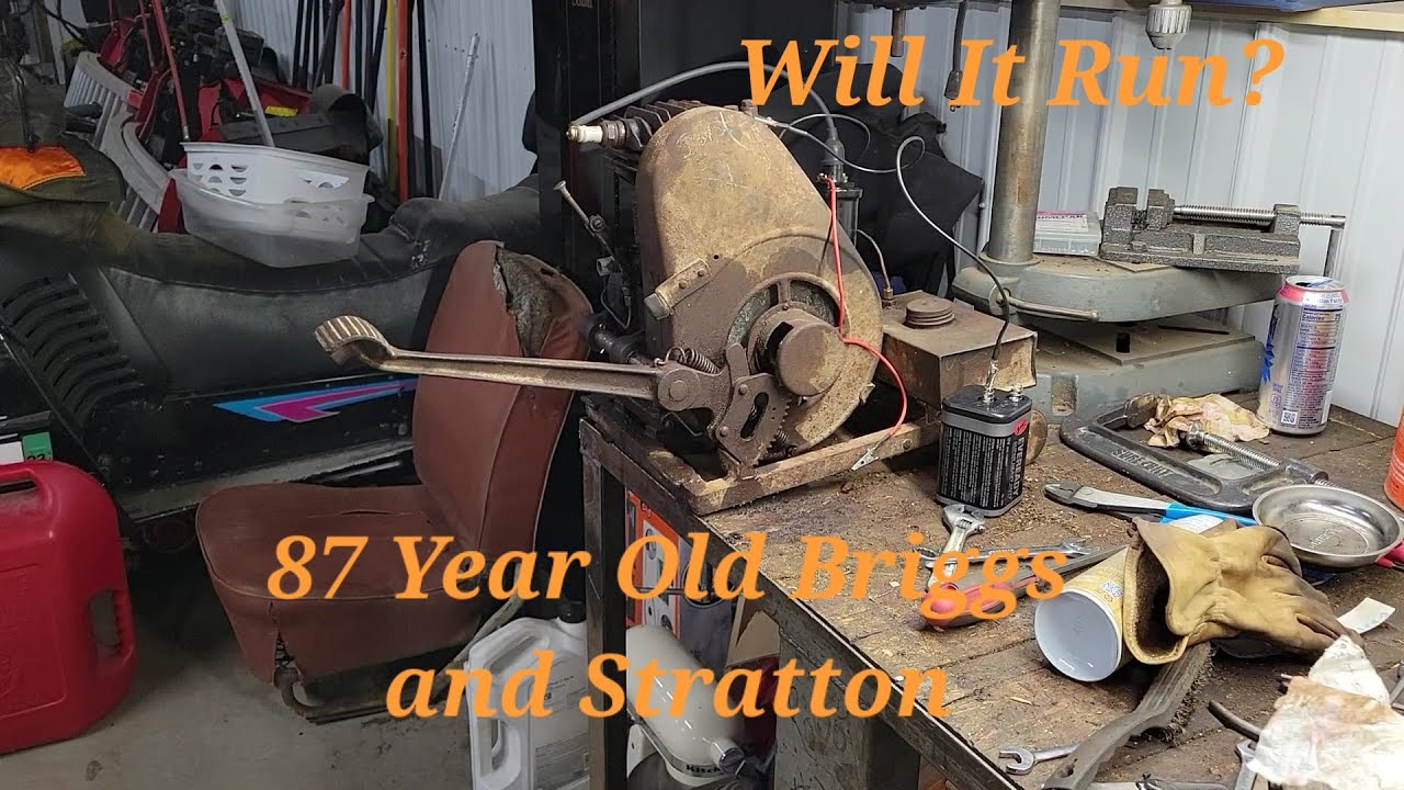 87 Year Old Briggs and Stratton- Will It Run?