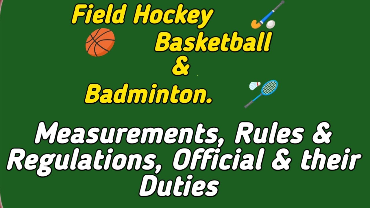 Filed Hockey Important MCQs | Basketball Important MCQs | Badminton Important MCQs for Exam Prep