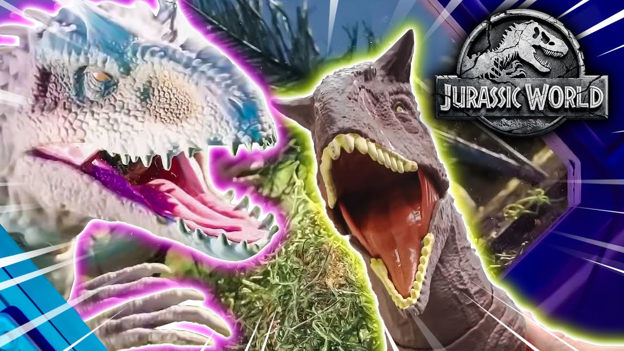 Midnight Dinosaur Chase! | Jurassic World | Mattel Action! | 60+ Minutes