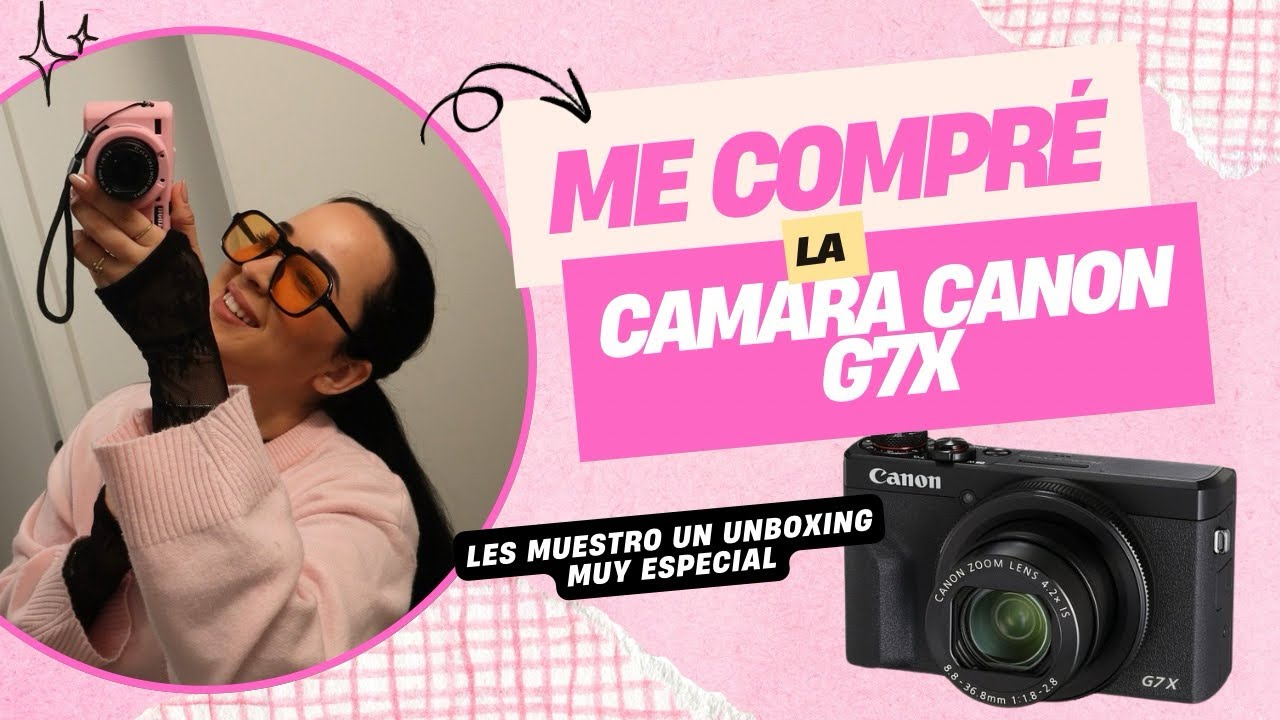 Me compré la cámara 📸 Canon G7X.La compré en B&H  y me costó 941.59.Te muestro el unboxing completo.
