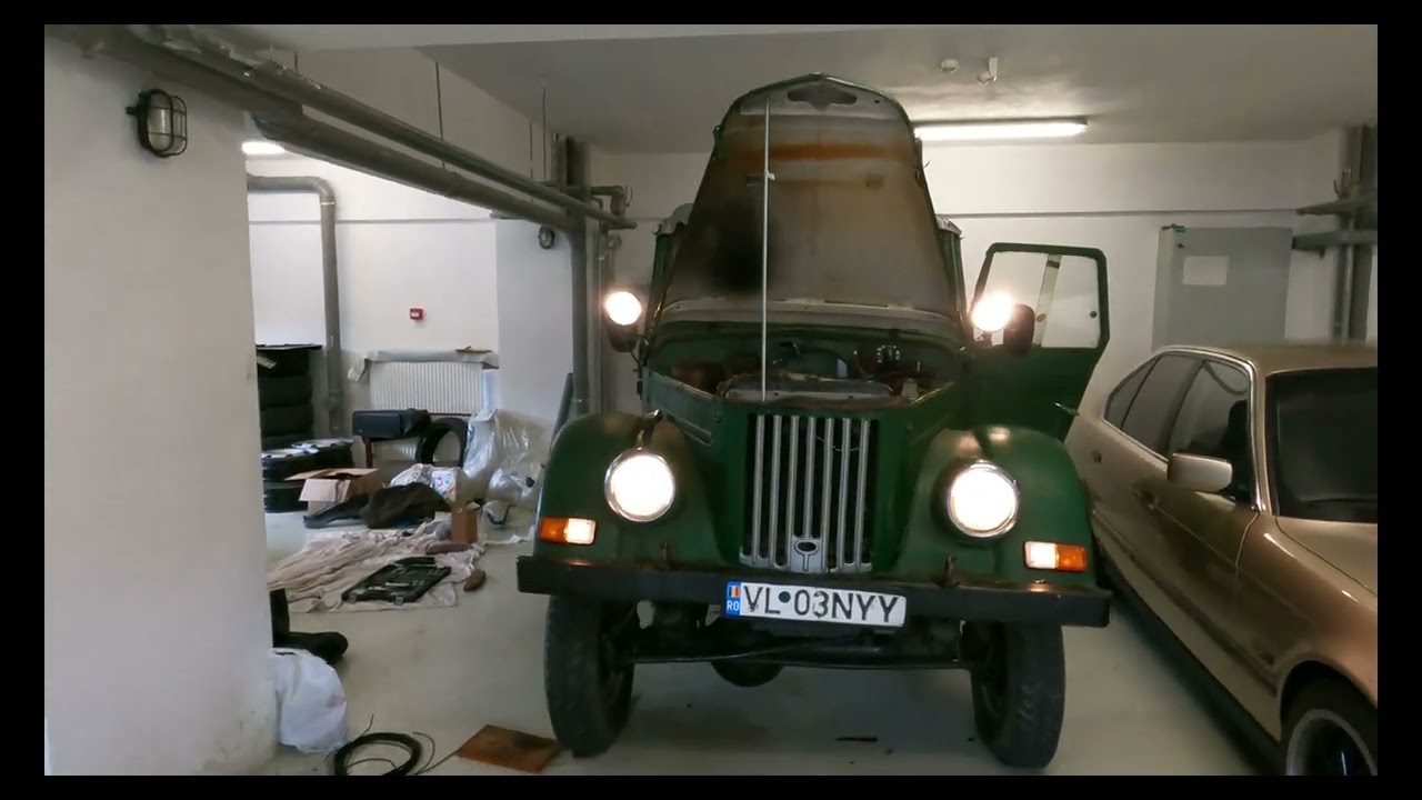 Partea electrica finalizata cu succes ARO IMS M461 - Masini clasice - retro - oldtimer