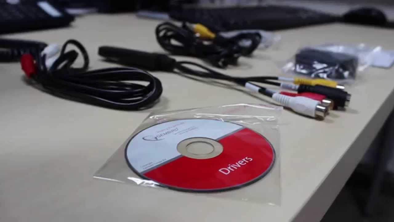 Videorecorder aansluiten op een videograbber.