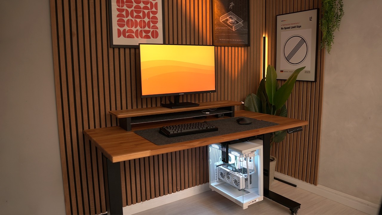 Mudei meu Setup COMPLETO com os novos suportes Gabinete da GenioDesk