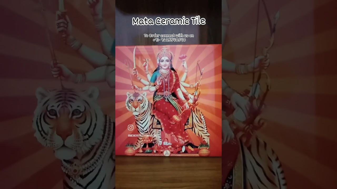 Shera wali mata Printed Ceramic Tiles 