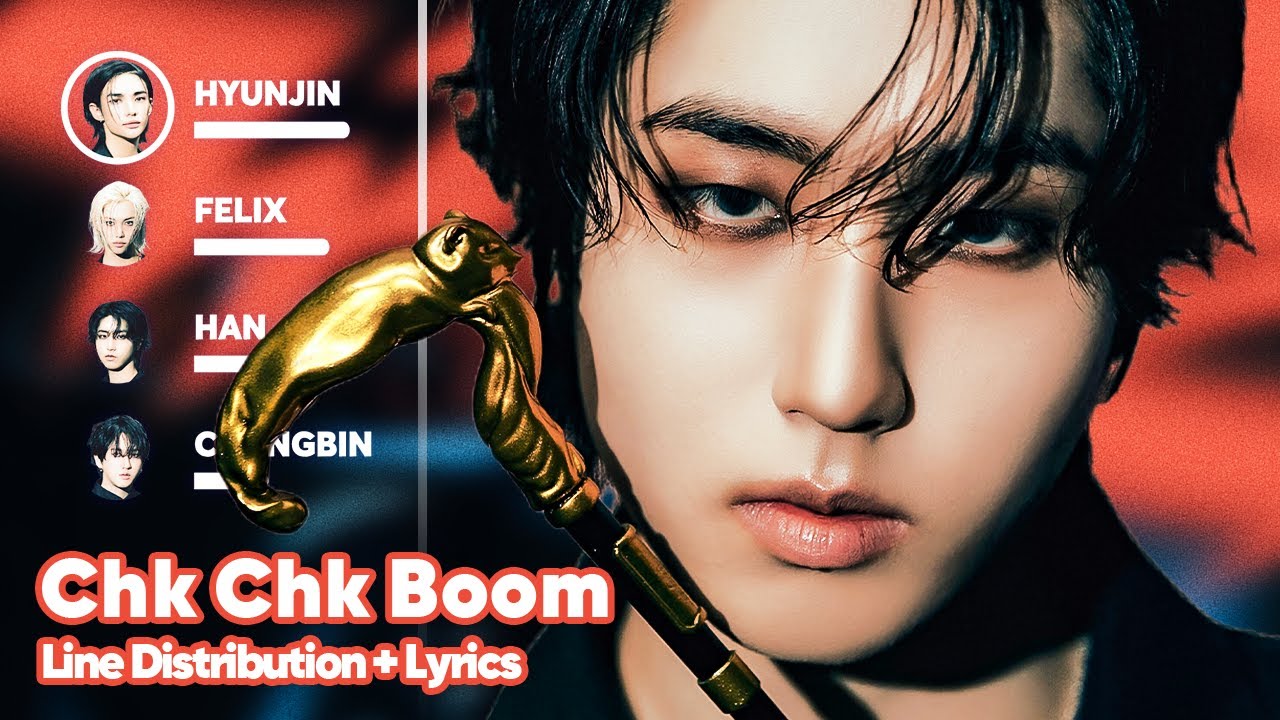 Stray Kids - Chk Chk Boom (Line Distribution + Lyrics Karaoke) PATREON REQUESTED