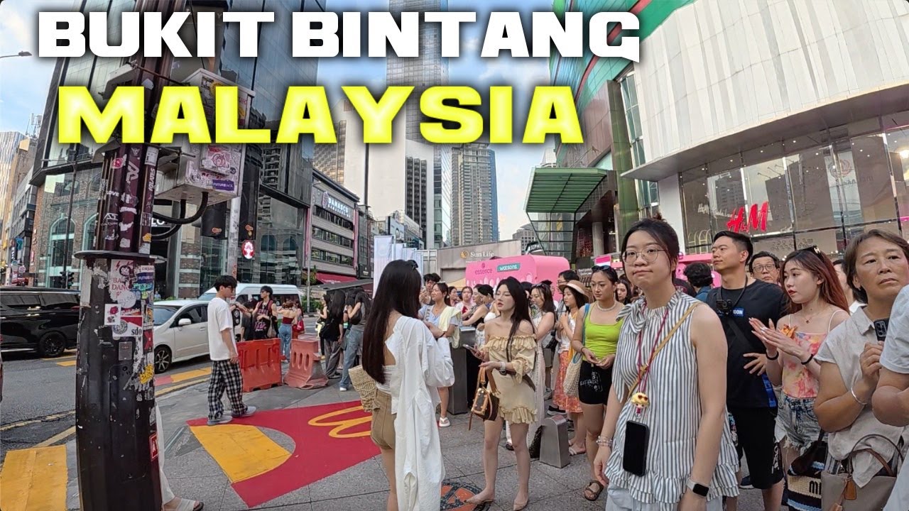 MALAYSIA BUKIT BINTANG KOTA YG RAME PELANCONG NGAK BOSAN DI KE SINI