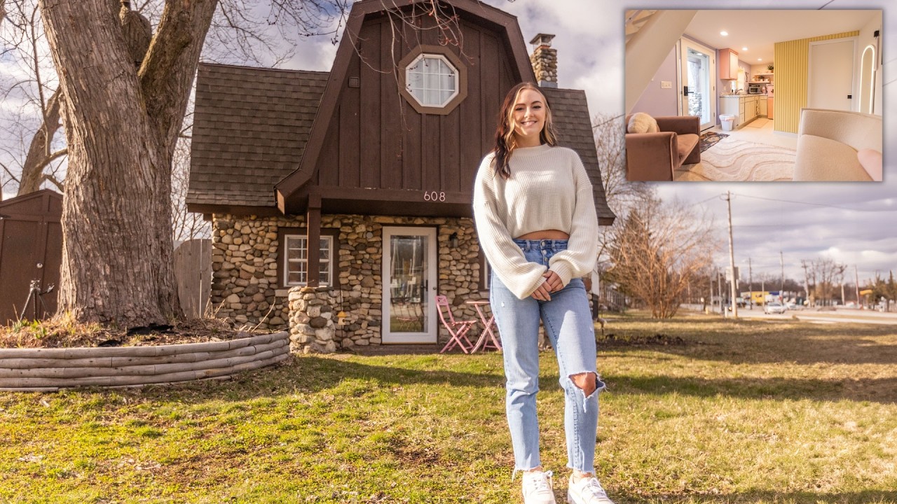 She Renovated A 500 SqFt Cobblestone Tiny House